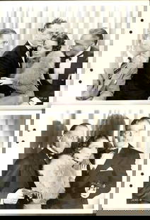 John Barrymore - Bulldog Drummond Comes Back - original Keybook stills: 1937, 8x10, U.S., Paramount, Qty. 20, B+ condition With John Howard, Reginald Denny, Louise Campbell Crime