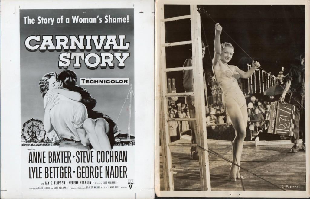 Anne Baxter - Carnival Story - original stills (1 of 11)