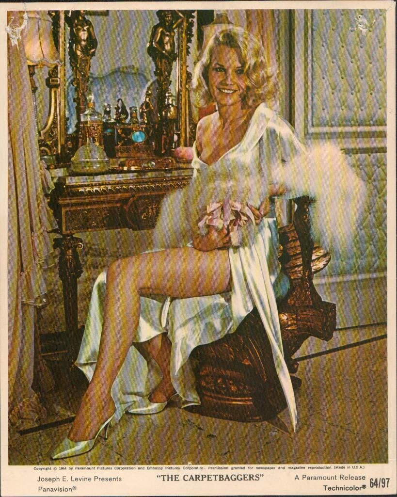 Carroll Baker - The Carpetbaggers - original color stills (1 of 8)