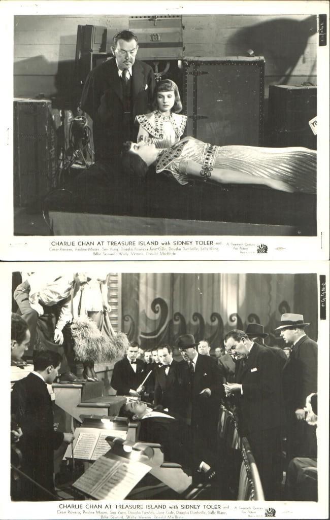 Sidney Toler - Charlie Chan at Treasure Island - original stills (1 of 3)