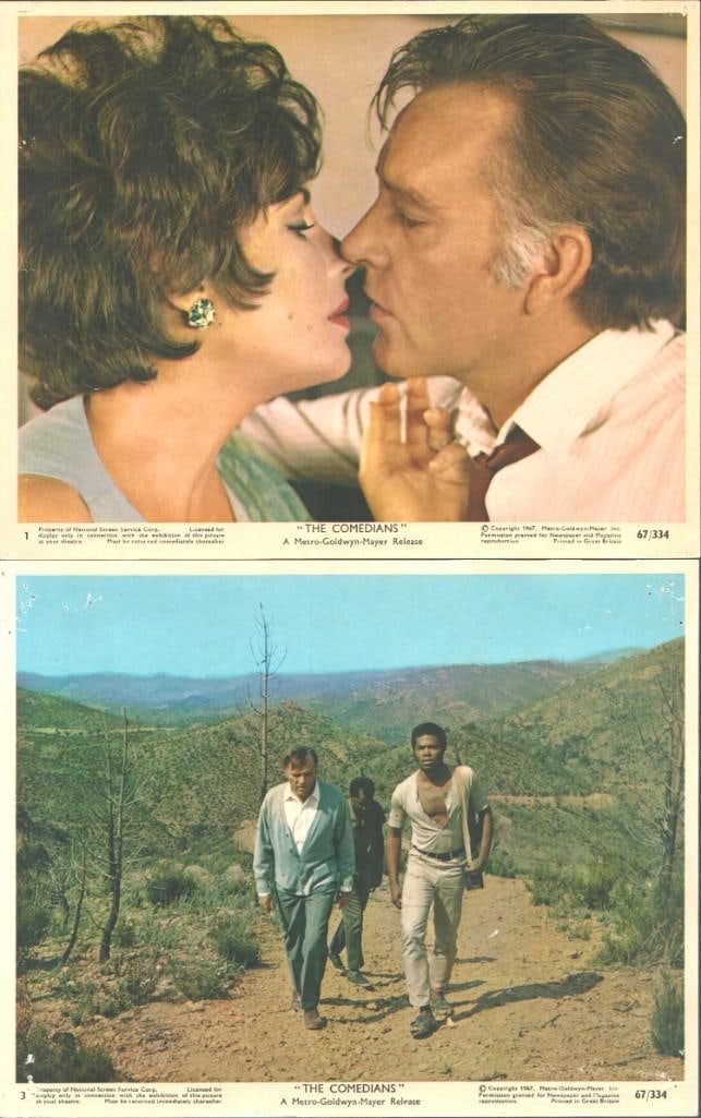 Richard Burton The Comedians Original Stills Auction