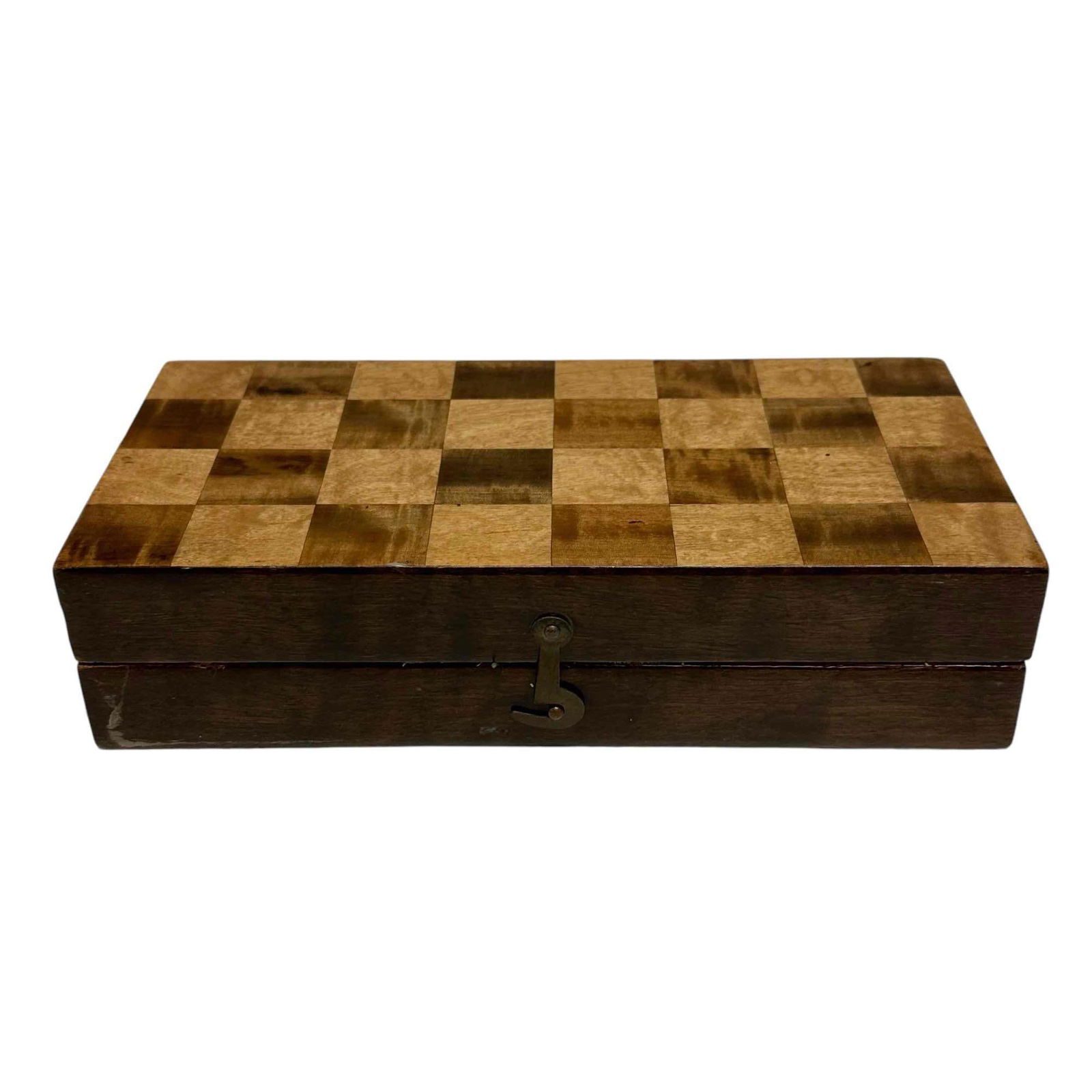Antique Travel Chess Set in Exceptional Case (1 of 15)