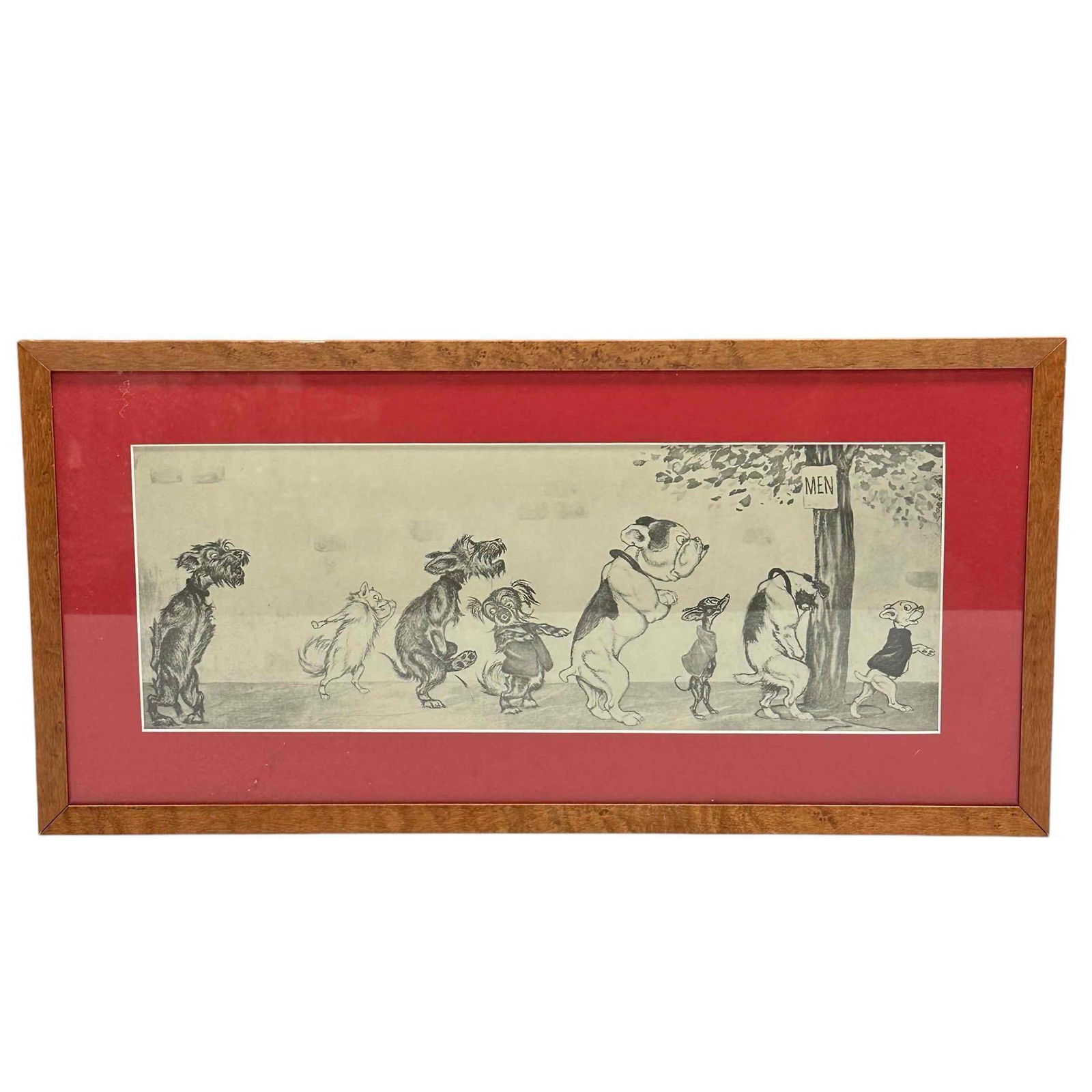 Boris O'Klein (FRANCE 1893-1985) Naughty Dogs Litho (1 of 17)