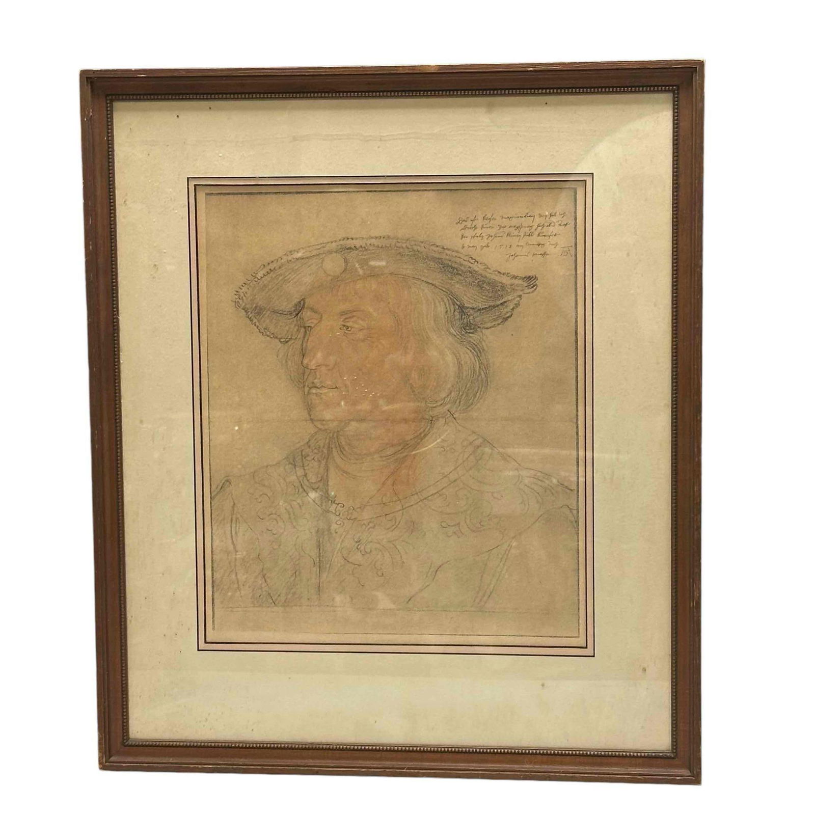 Portrait of Emperor Maximilian after Albrecht Durer Litho (1 of 13)