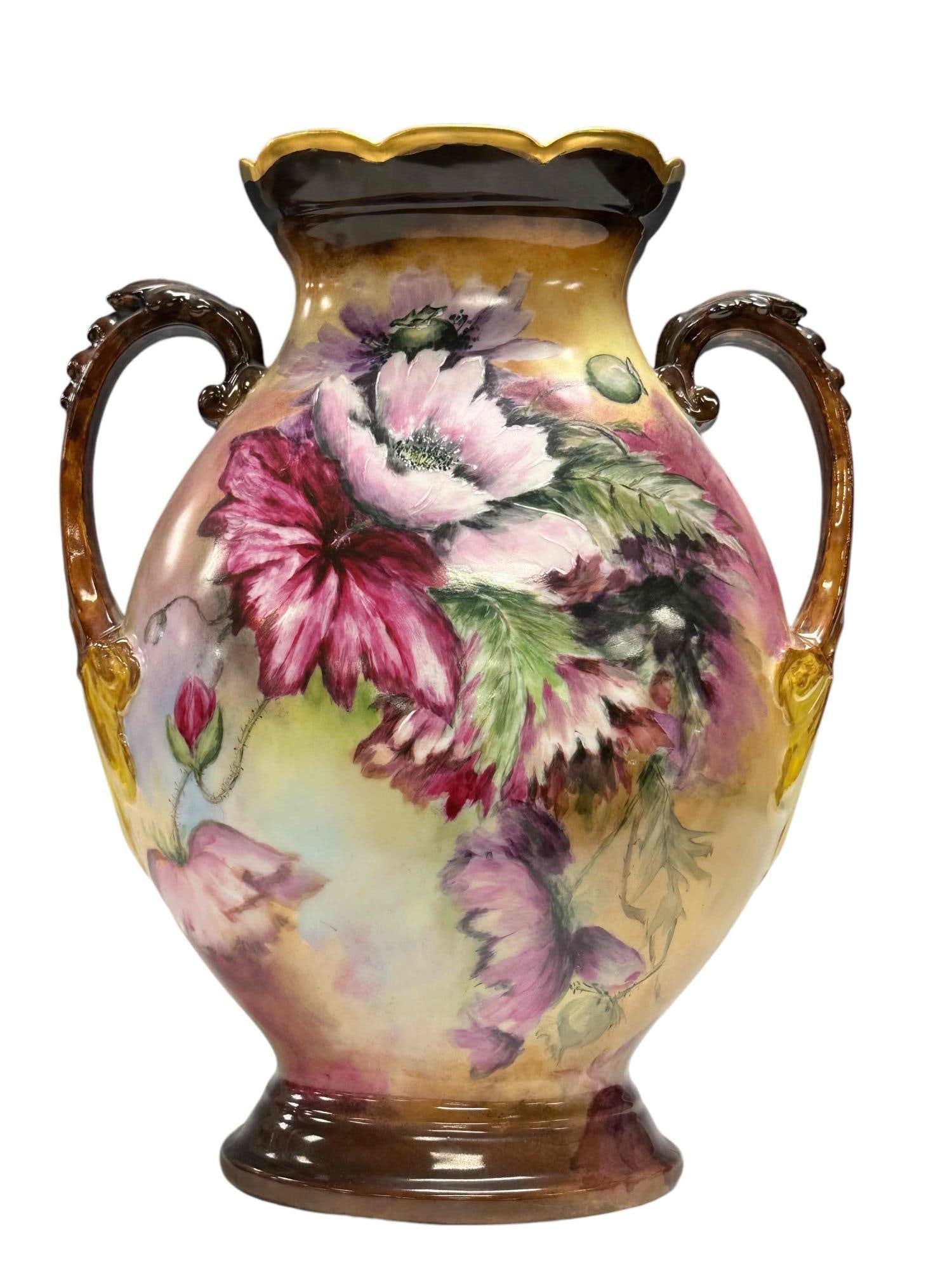 Elite Limoges France Double-Handled Vase (1 of 19)