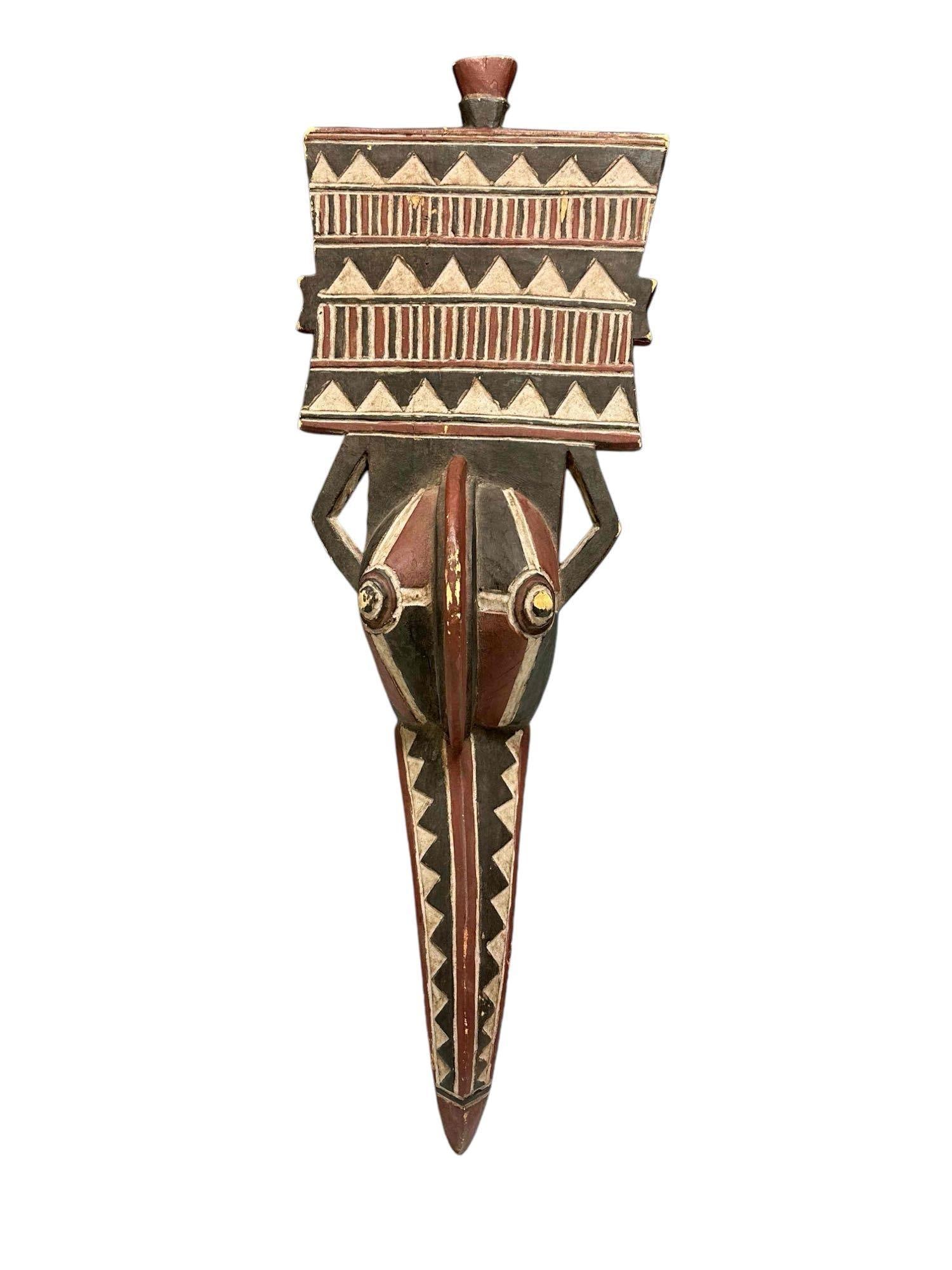 African Tribal Polychrome Mask (1 of 14)