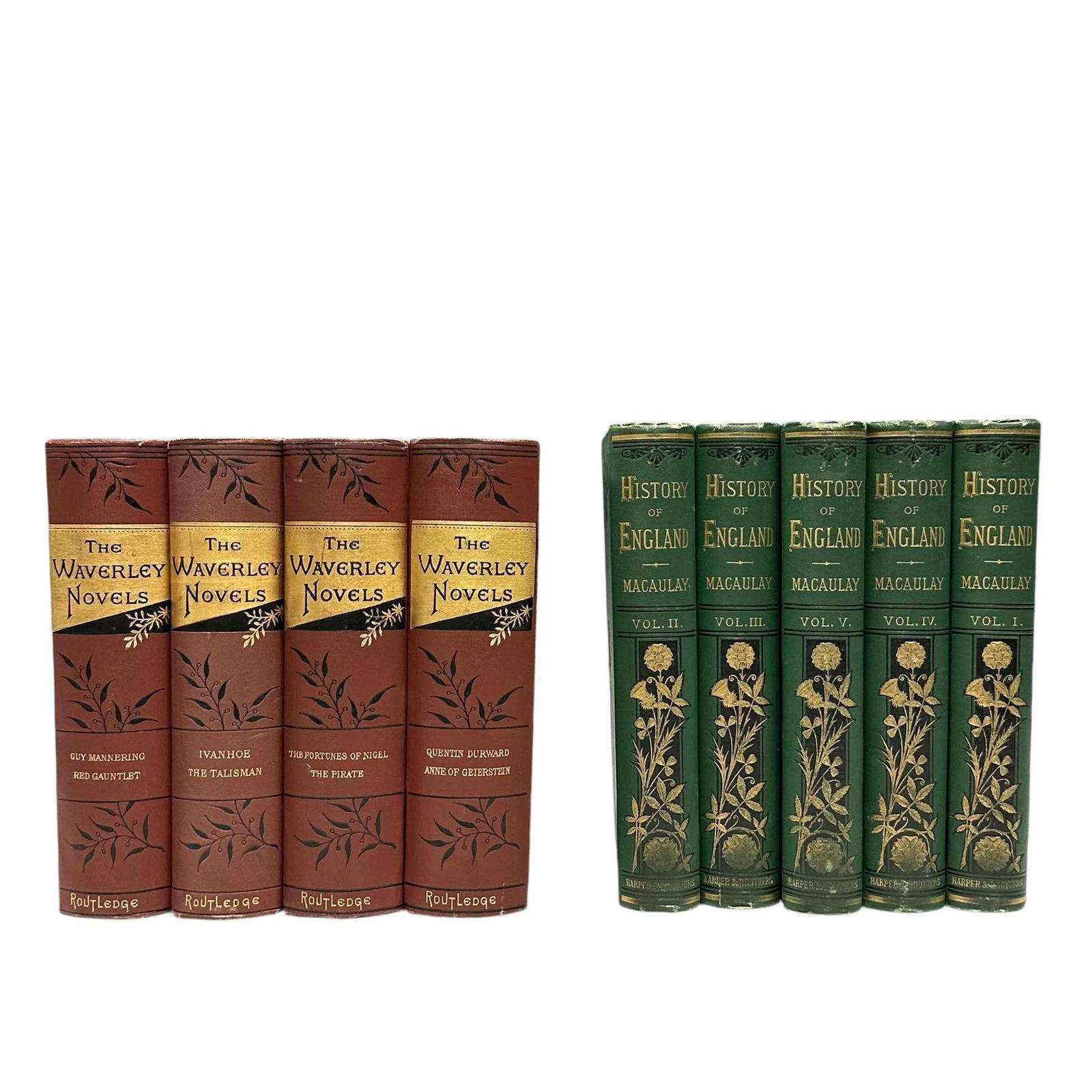 Collection of late 19th Century Hardcover Books. (9 Books) (1 of 20)