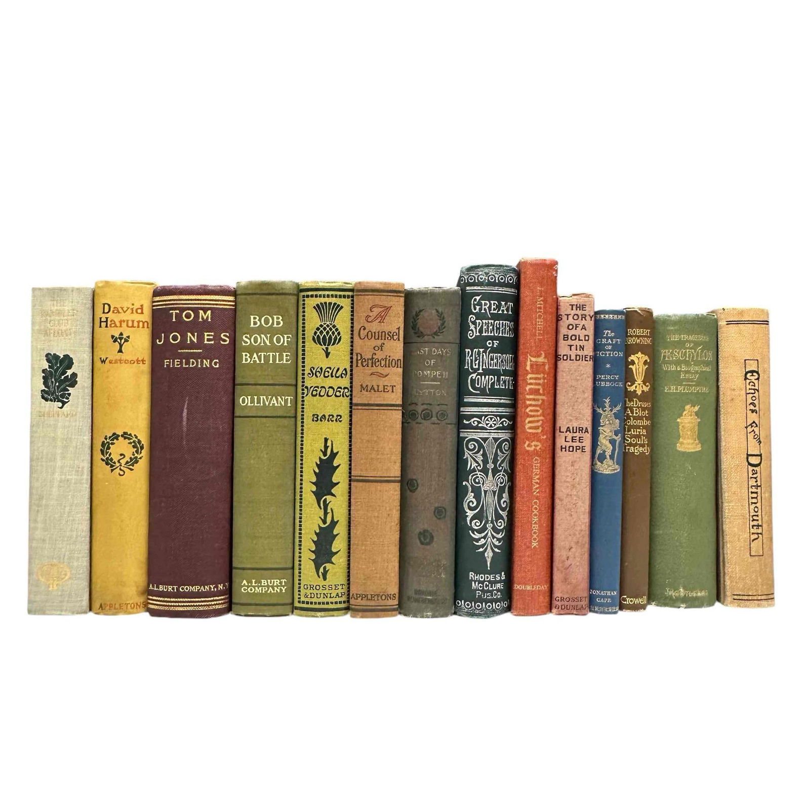 14 Various Decorative Books Early 19th to Mid 20th Century (1 of 19)