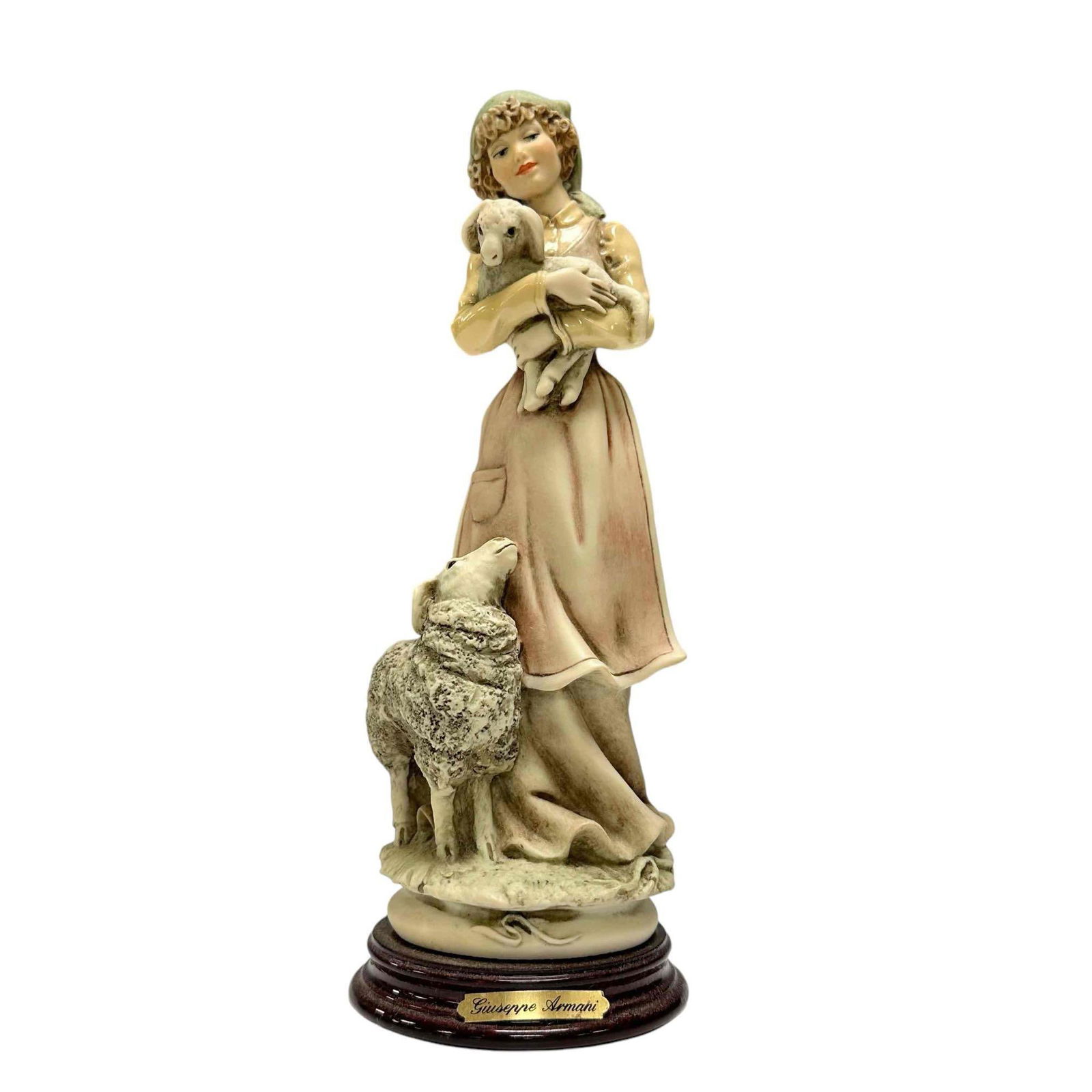 Giuseppe Armani Country Girl with Lamb Figurine (1 of 11)