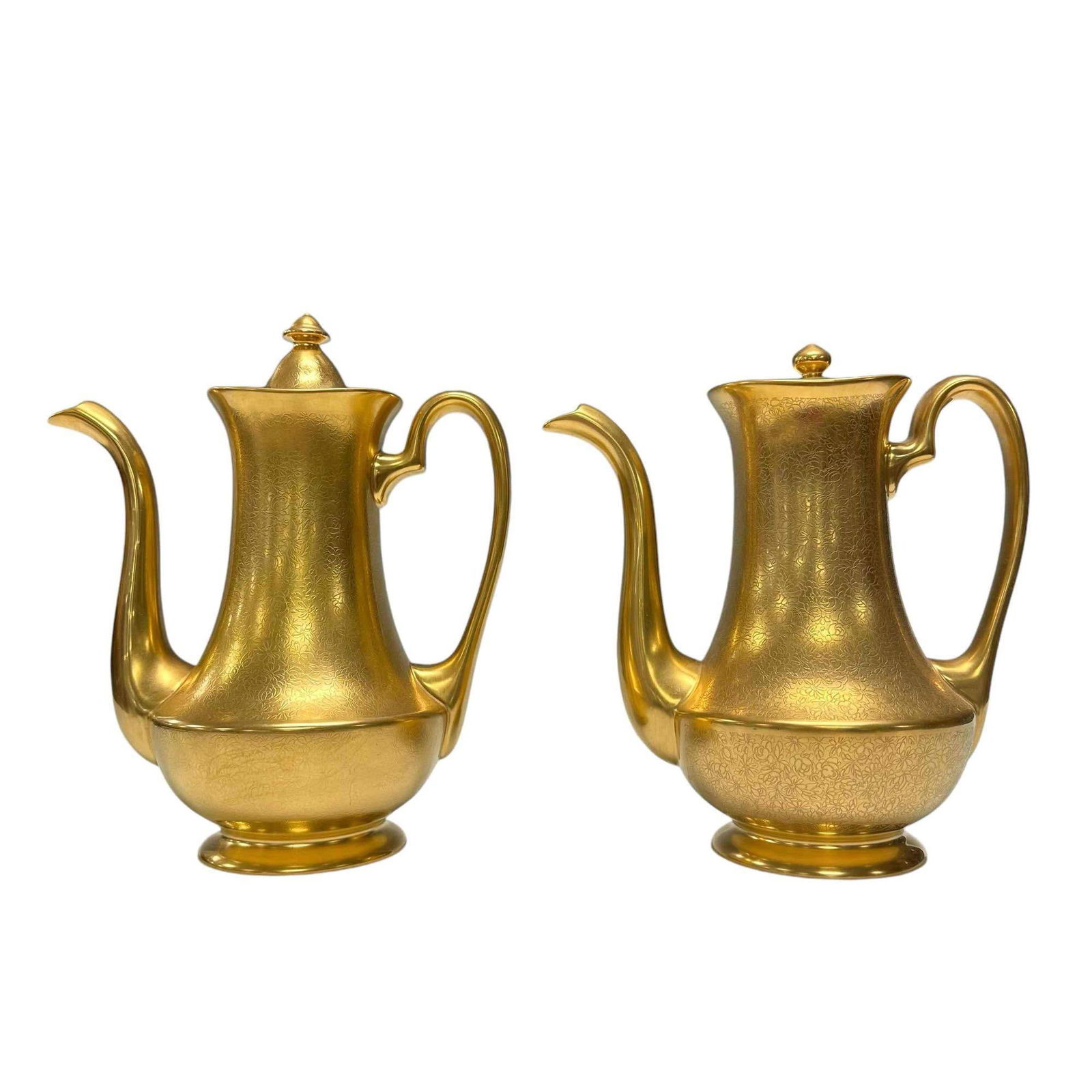 Pickard Gold China Coffee / Tea Pitchers (1 of 17)