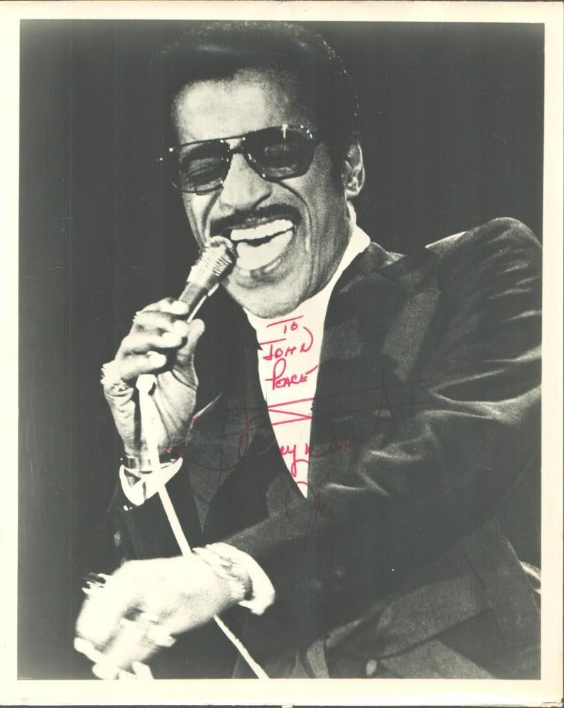 Sammy Davis Jr. - autographed photo and program (1 of 5)