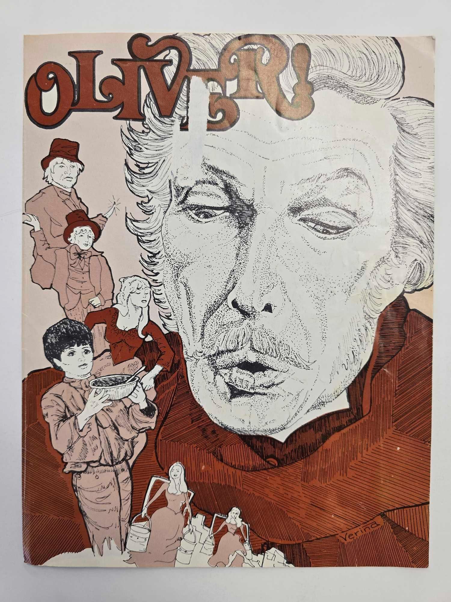 Vincent Price/Gaylea Byrne "Oliver" program - 2 autographs (1 of 6)