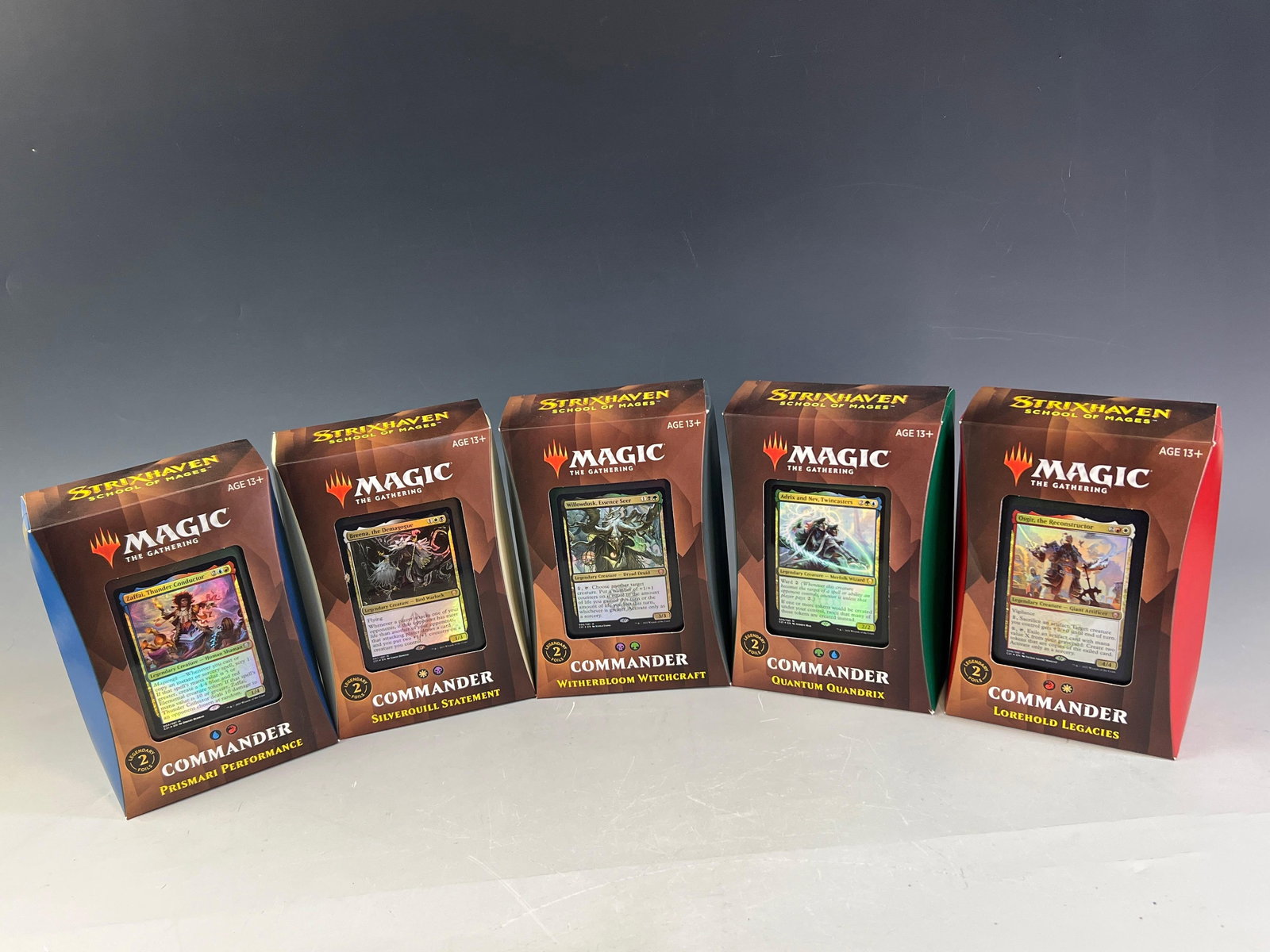 Magic The Gathering MTG Strixhaven School of Mages Commander Deck Set (1 of 12)