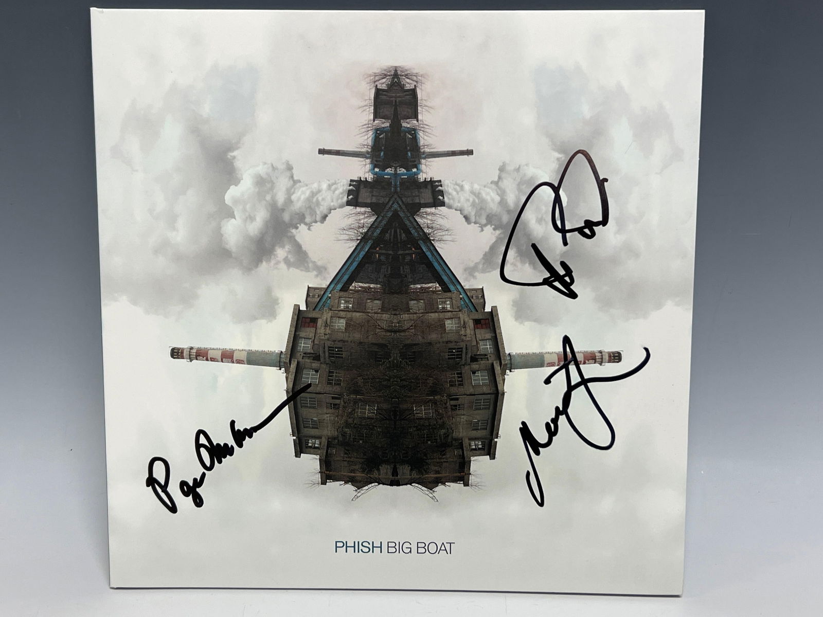 Phish Big Boat Autographed LP Album Cover JSA LOA (1 of 8)
