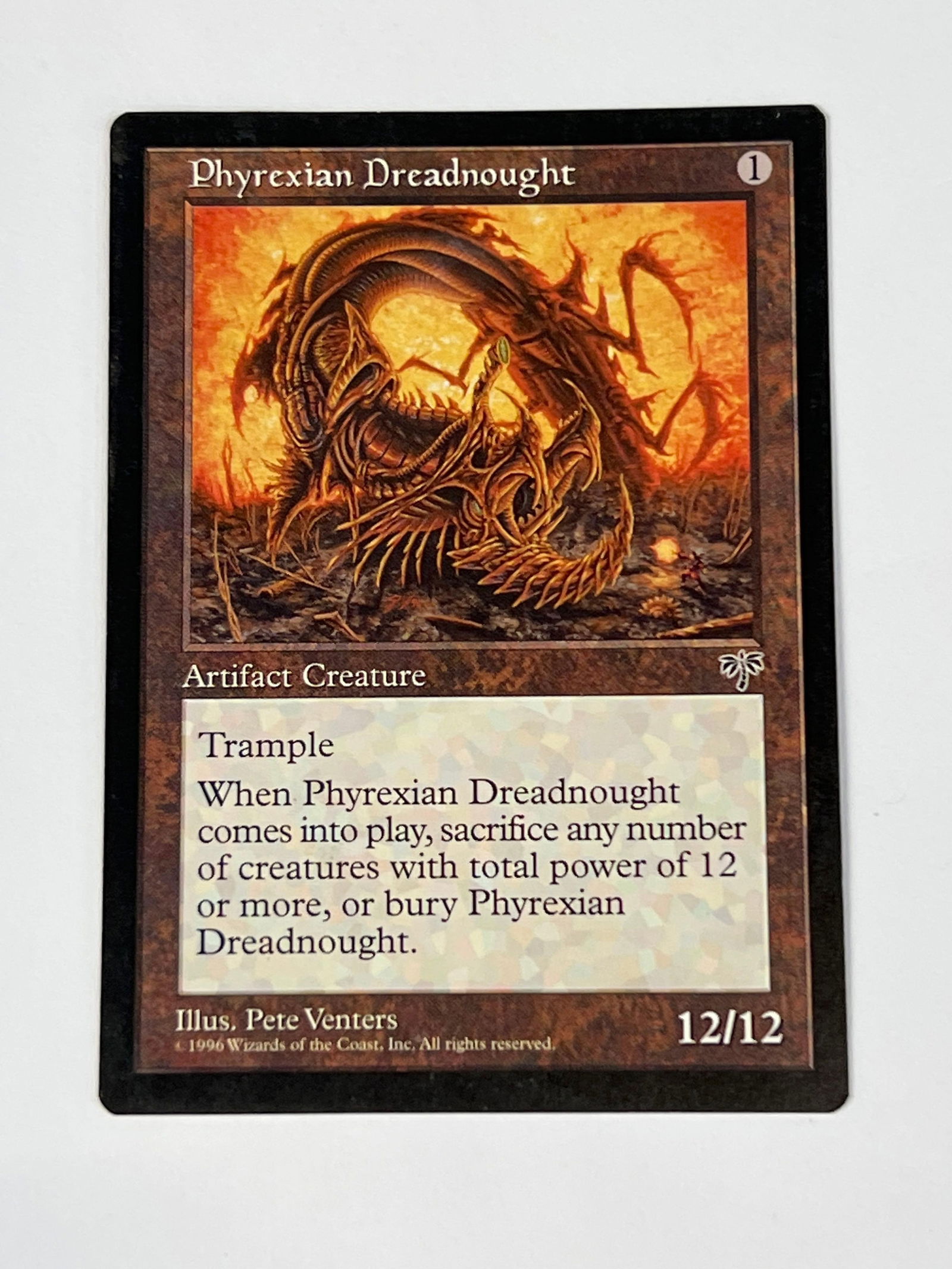 Magic The Gathering Phyrexian Dreadnought Mirage 1996 (1 of 8)