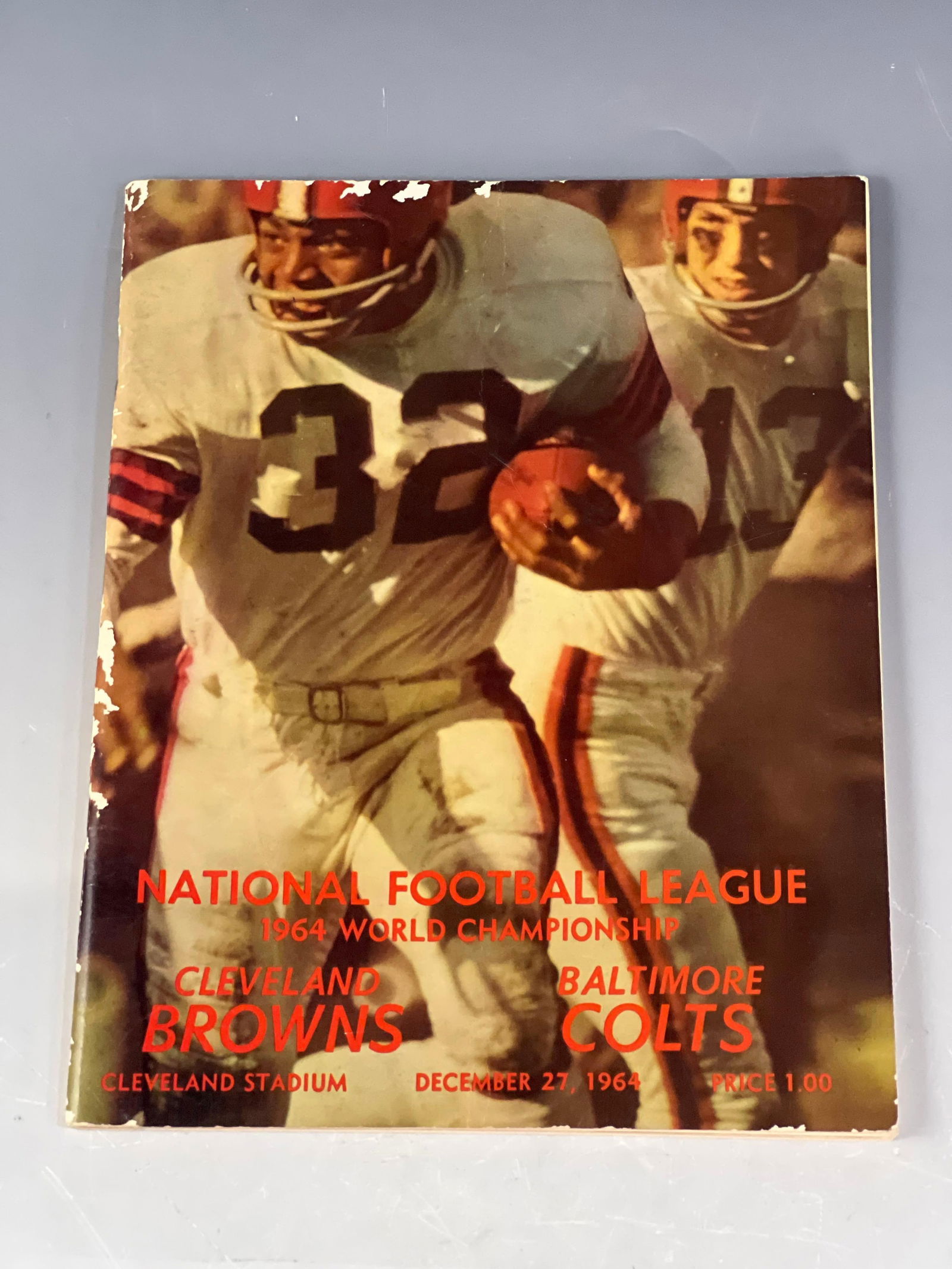 1964 NFL Championship Game Program Cleveland Browns (1 of 5)
