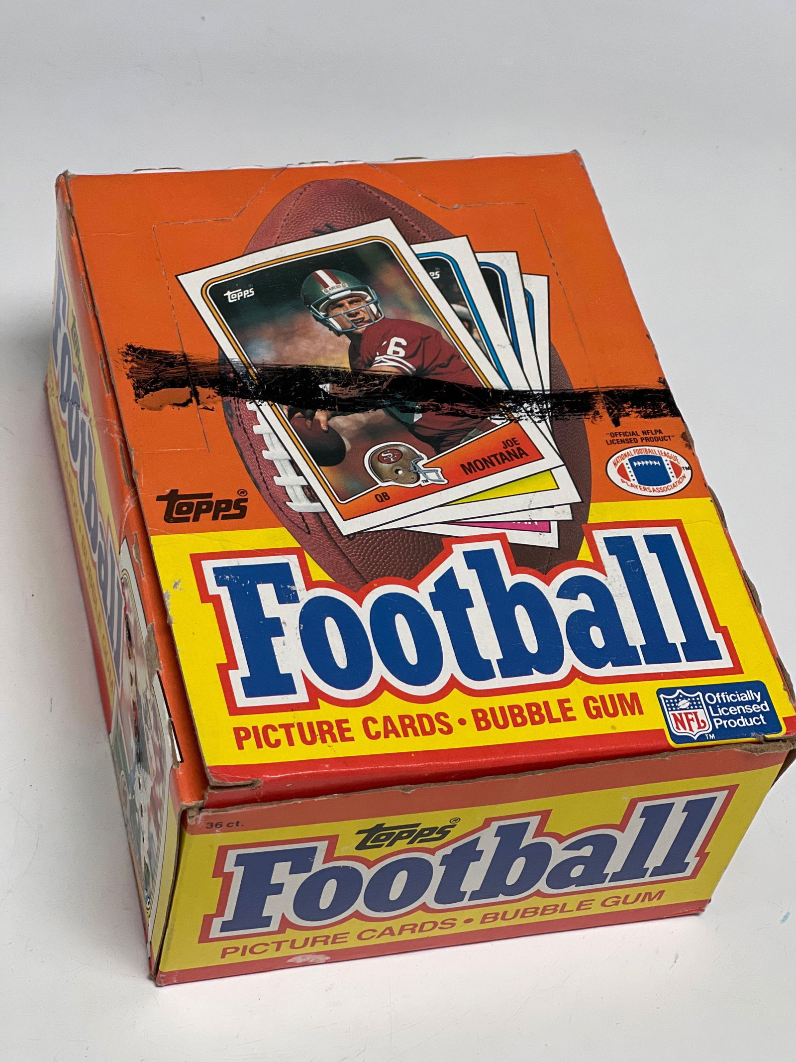 1988 Topps Football Unopened Wax Box Bo Jackson Rookie (1 of 6)