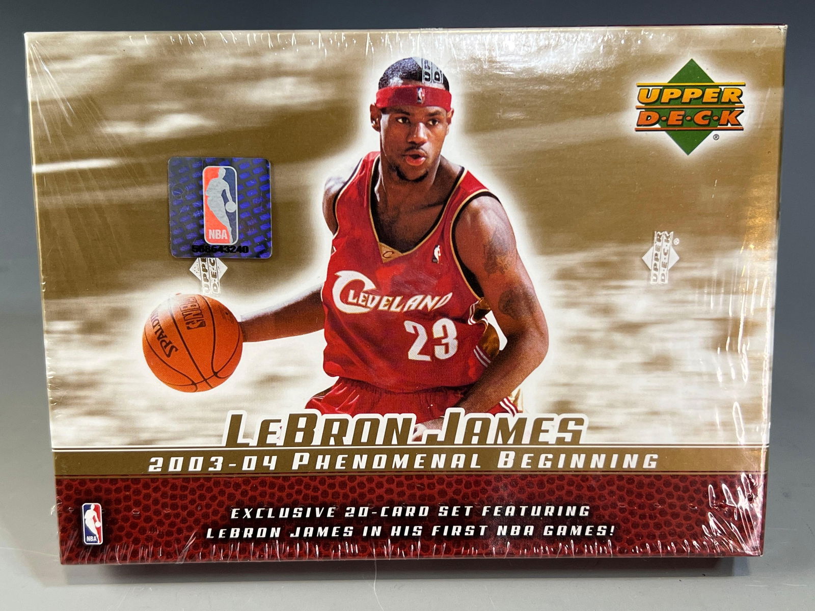 2003-04 LeBron James Phenomenal Beginning Sealed Unopened Box (1 of 4)