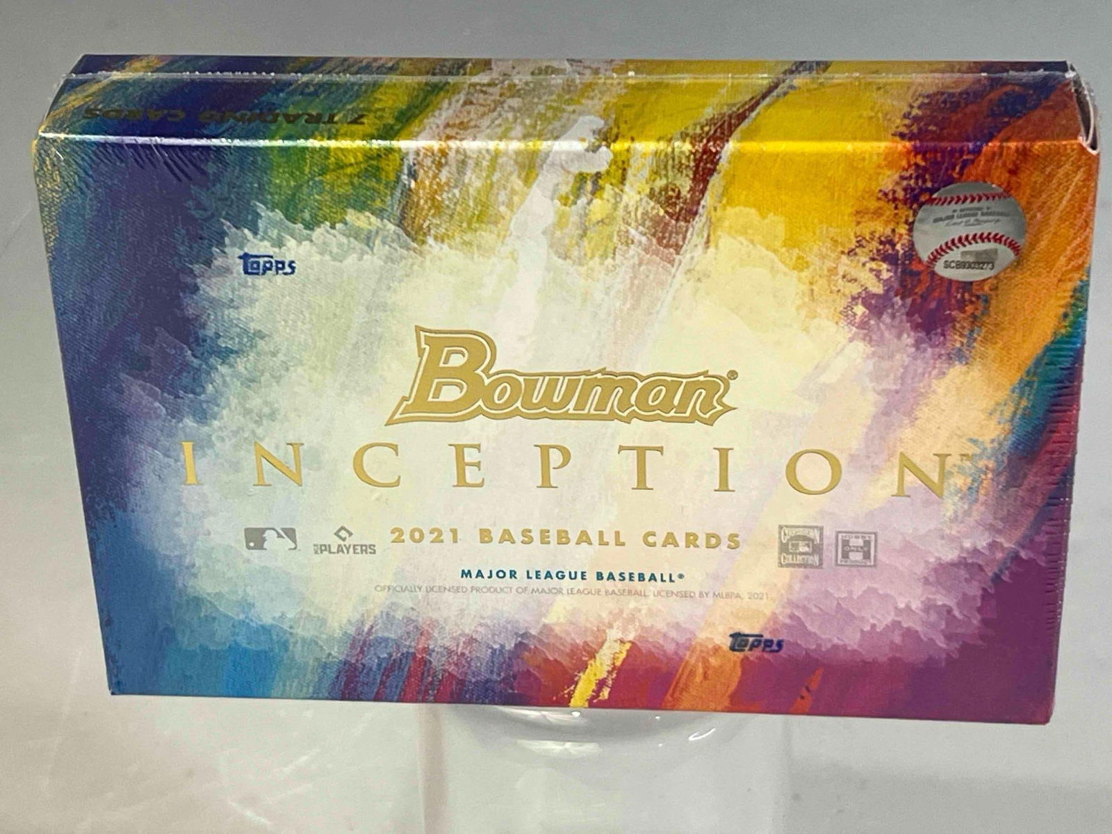 2021 Bowman Baseball Inception Unopened Hobby Box (1 of 4)