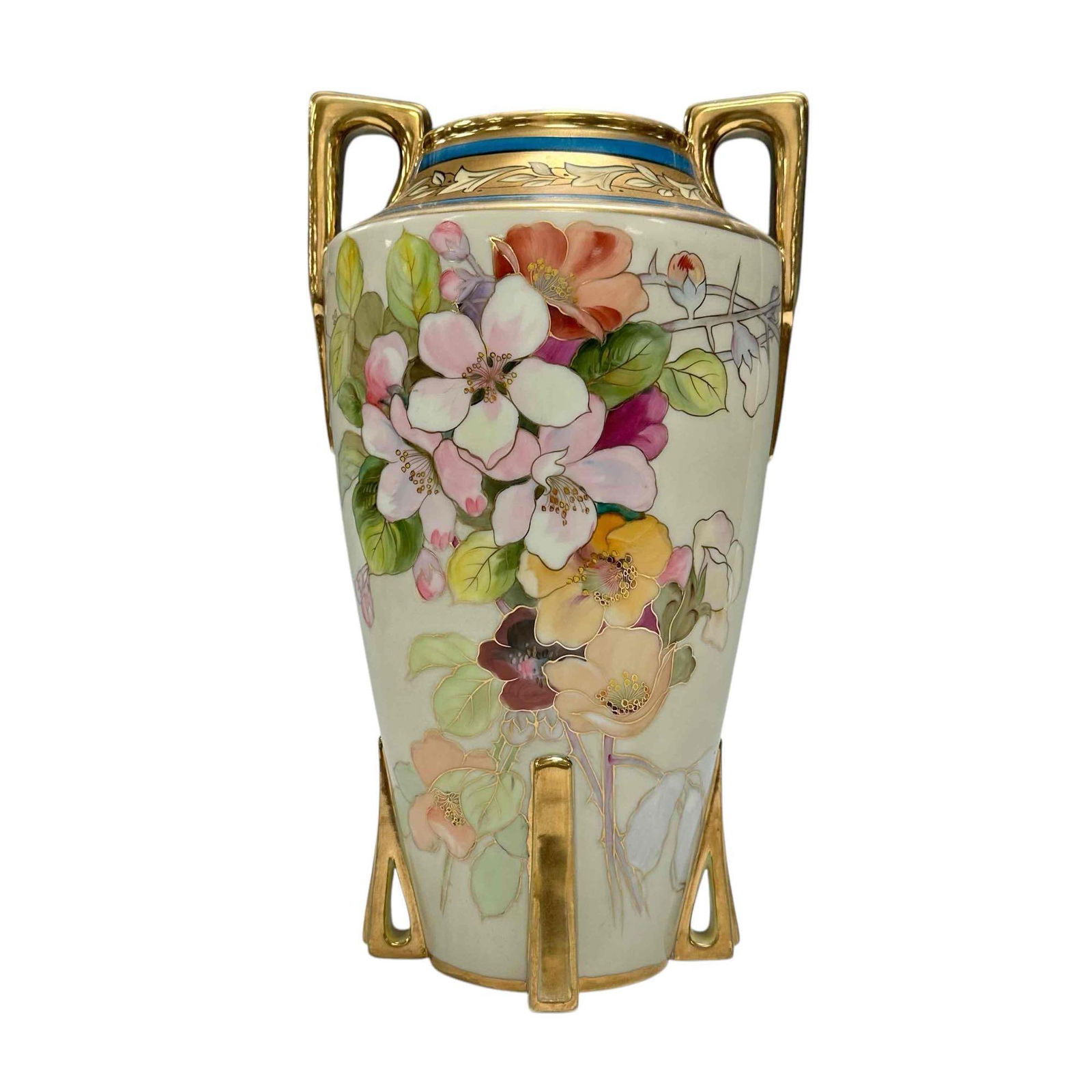Japanese Nippon Art Deco Porcelain Vase (1 of 19)