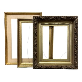 Three 19th & 20th C. Antique Frames