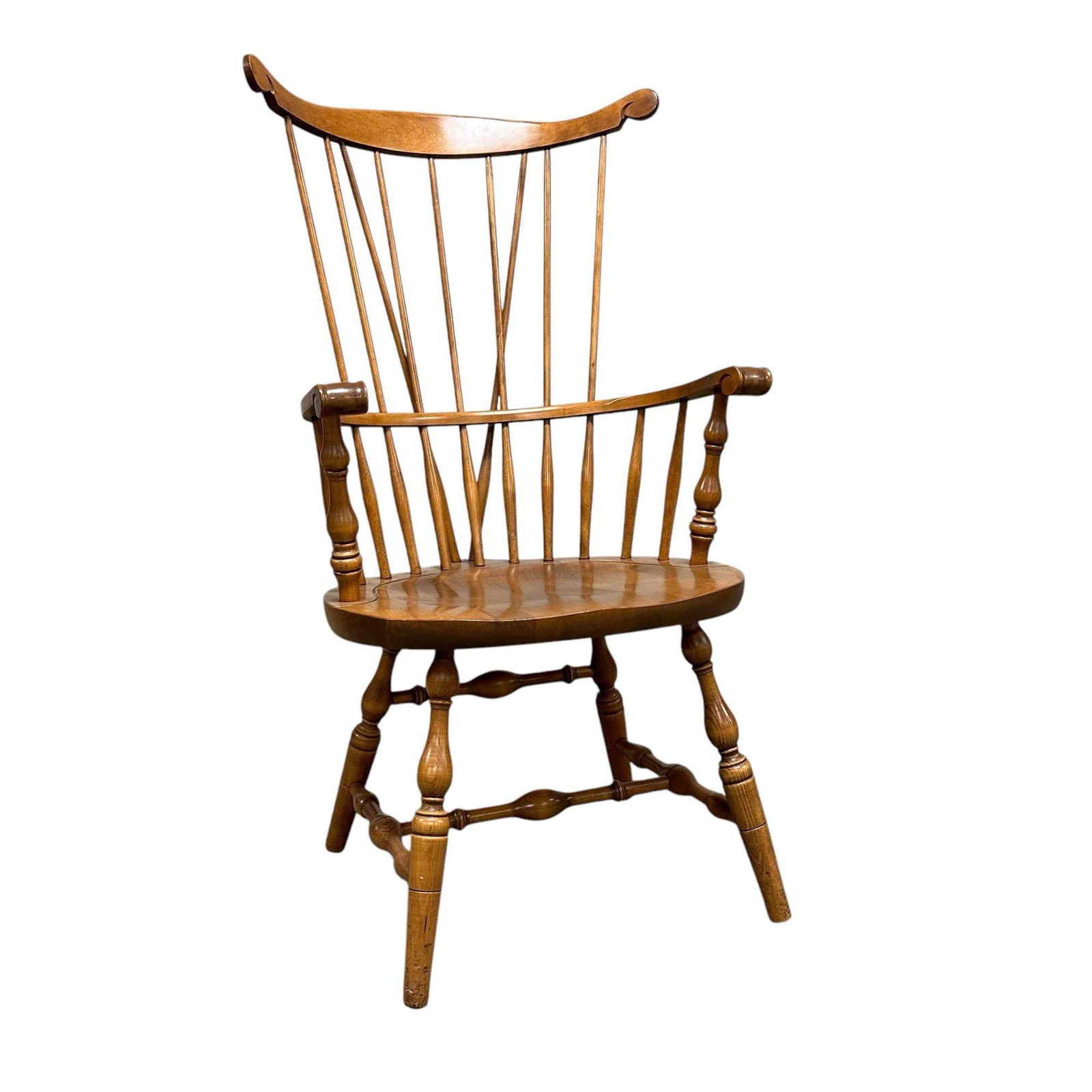 S. Bent Bros. Colonial Style Windsor Arm Chair (1 of 18)