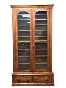 19th Century American Walnut Bookcase