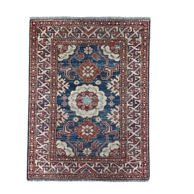 Small Semi Antique Kazak Carpet