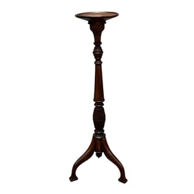 19th Century Tri-footed Mahogany Fern Pedestal Stand
