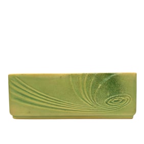 Roseville Pottery Florane Green Window Box Planter