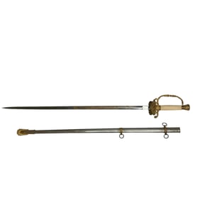 Mid 19th Century OUAM Ceremonial Sword w/Scabbard
