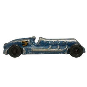 Mid 20th Century Vintage E. R. Roach Cast Aluminum Race Car