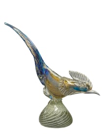 Venetian Glass Bird/Pheasant