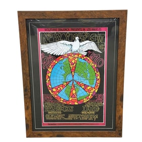 Bill Graham "New Year's Eve" 1970 Vintage Poster