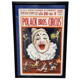 Vintage Polack Bros Circus Poster