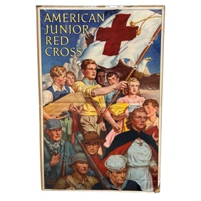 Walter Beach Humphrey - WW2 American Junior Red Cross Poster