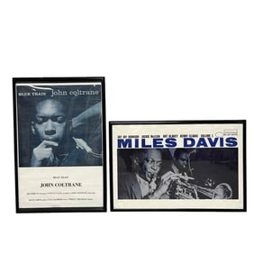 Vintage Blue Note - John Coltrane & Miles Davis Promotional Posters