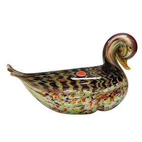 MURANO Art Glass Duck