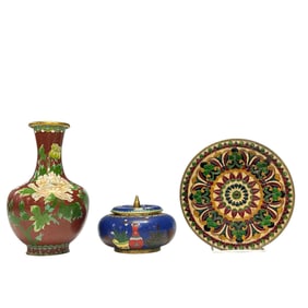 Cloisonne and Enamel Group