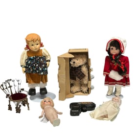 Vintage Dolls, Toys and Ladies Related Group