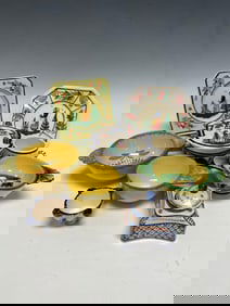 Ten (10) Quimper Pieces