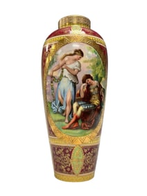 Austrian ROYAL VIENNA Porcelain Vase