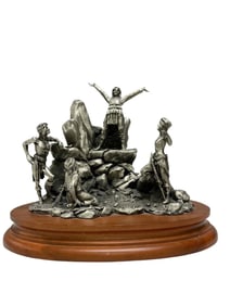 Chilmark Pewter "Geronimo" by Don Polland