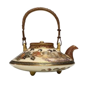 RARE Miniature Japanese Satsuma Teapot