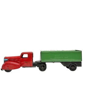 Wyandotte Pressed Steel Dump Truck - American Art Deco