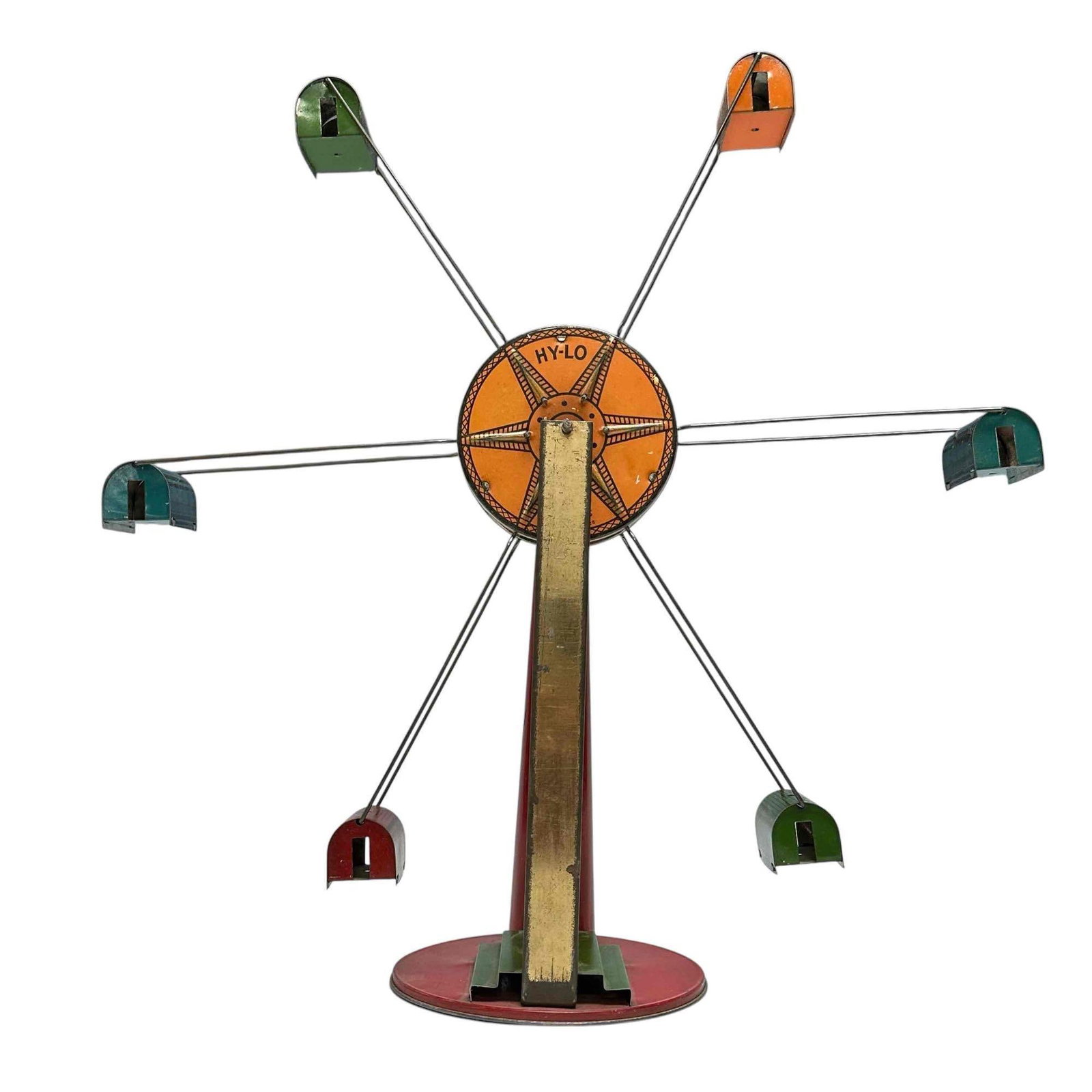 Buffalo Toys Hy-Lo Tin Ferris Wheel -6 Baskets (1 of 20)