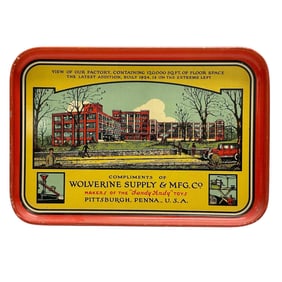 Wolverine Supply & Mfg Co Tin Tip Tray