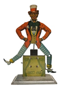 KRAUSS German Tin Litho HAPPY JACK Dancing Toy