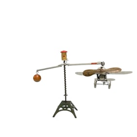 BING German Pylon Circling Airplane Balance Toy