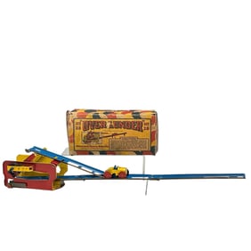 WOLVERINE no. 28 OVER & UNDER Pressed Tin Toy w Box